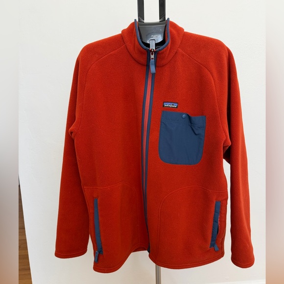 Patagonia Other - Patagonia Synchilla Fleece Jacket with Navy Accents